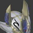 Annotation-2020-11-29-200148sdcxd.jpg Byakuya Makai Knight Dan fully wearable cosplay helmet 3D printable STL file