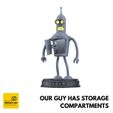 6.jpg Bender - Printable 3d model - STL files - Personal Use