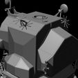17.jpg Mondlandefähre Apollo 11 STL-OBJ-Dateien für 3D-Drucker