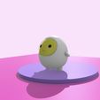 IMG_6805.jpg Archivo STL Mr. Egg - Fácil de imprimir, por piezas, una pieza o como llavero!・Plan imprimible en 3D para descargar