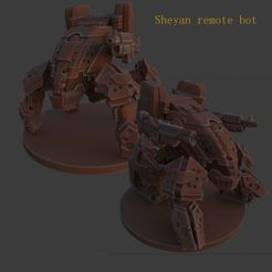 Sheyan2.jpg 3D file Sheyan remote bot・3D printer design to download