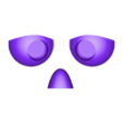 Eyes White (repaired).stl Sulley Monster (Impression et assemblage faciles)