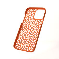 Voronoi-case-Large.jpeg Archivo STL gratuito Funda para Iphone 13 pro max・Design para impresora 3D para descargar, 3Dge