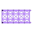 Girder_Bridge_40_feet-x2-HO_Scale.stl Girder Bridge with Shoes HO scale