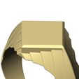 Platforme-stepped-lozeng-signet-size6to10-09.jpg STL-Datei Platforme abgestufte rautenförmige Siegelring US Größen 6to10 3D-Druck Modell・3D-druckbare Vorlage zum herunterladen