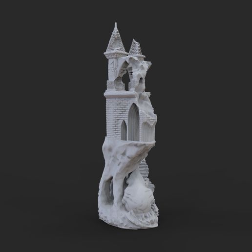 13.jpg Файл STL Ancient Raven Castle・Шаблон для 3D-печати для загрузки, tolgaaxu