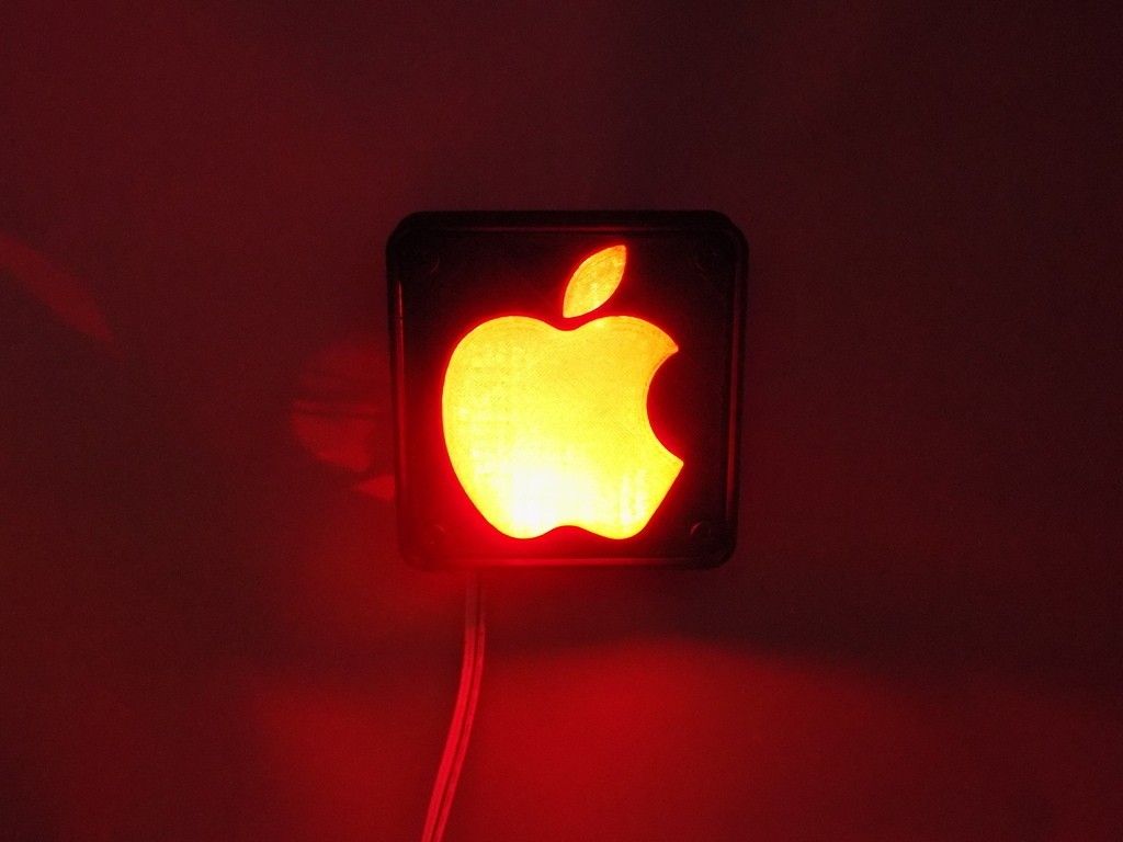 4_display_large.JPG Free STL file Apple Logo LED Nightlight/Lamp・3D printer model to download, Balkhagal4D