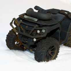 008.jpg Файл STL ATV brp can-am outlander 1000・Модель 3D-принтера для скачивания