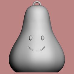 pear-keyring.jpg Archivo STL Llavero Pera・Idea de impresión 3D para descargar