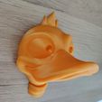 Colgador de auriculares de pato