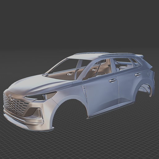 Changan CS55 Plus Body 3D Model