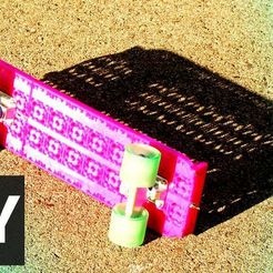 Imprimiendo_en_3d_La_nueva_penny_board_o__patineta_cruiser_con_una_impresora_3D_4.jpg Free STL file Penny board V2・3D print design to download