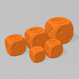 FSE-1.png FSE SEPT 6-SIDED DICE 10MM, 12MM, 14MM, 16MM AND 20MM
