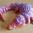 CROCODILE GÉANT ARTICULÉ