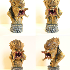 Predator-Büste - Skulptur (HD)