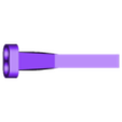 Magnetkupplung rund.stl Magnetic coupling for draw hook. Track 0, 1:45, O gauge, drawbar coupling