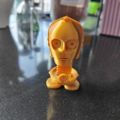 IMG20230325175419.jpg Archivo STL gratuito Star Wars C3PO Springie・Idea de impresión 3D para descargar