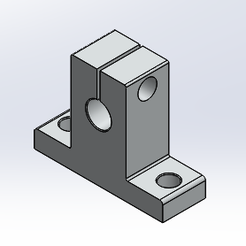 Captura-de-pantalla-2023-06-04-203227.png STL file Base for linear axis SK8 - 8 mm・Model to download and 3D print