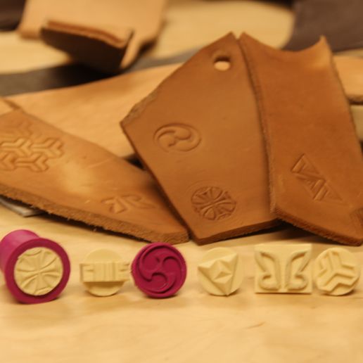 Download STL file Stamps to leather tool serie01 • 3D print object ・ Cults