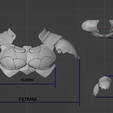 measure.png Armor for the Batman costume