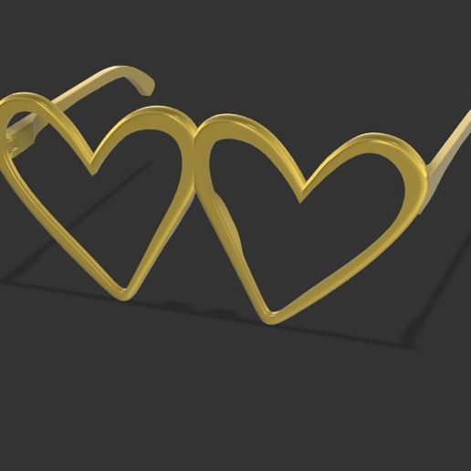 🏨 Valentino Hazbin Hotel Inspired Hearts Glasses - Цифровой файл