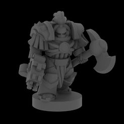 justaerin.jpg Free 3D file HERESY SONS JUSTIN TERMINATORS (6-8mm) Remix・3D printer model to download