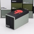 8x57-2.jpg BBOX Ammo box 8x57 mm Mauser ammunition storage 10/20/25/50 rounds ammo crate 8x57mm