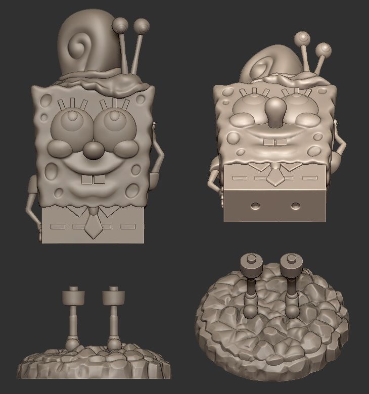 Sponge-Bob-jpg-4.jpg STL-Datei SpongeBob Schwammkopf herunterladen • Design für den 3D-Druck, Giordano_Bruno