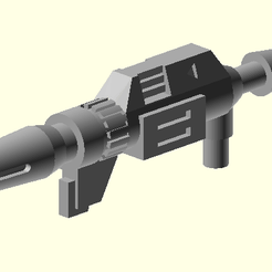Kaen.png Fichier STL Transformers G1 Raiden Kaen Small Gun・Modèle à imprimer en 3D à télécharger