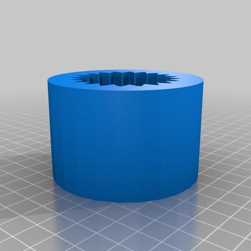 2255c7506f0bcad6e097f18e219eda9b.png Micro-Servo (SG90) Attachment Gear
