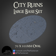 70-x-105mm-Promo.png Large Bases City Ruins Base Set (Supported)