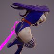 screenshot003.jpg 💥 Download 3D model STL/ZTL - Psylocke from X-Men 3D Model Fanart version CG Pyro