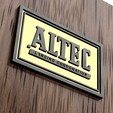 Altec_logo_755A.png Altec Lansing logo badge Speaker Emblem