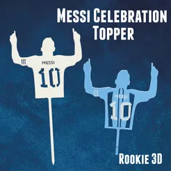 12.webp Archivo STL MESSI CELEBRATION CAKE TOPPER・Plan de impresión en 3D para descargar
