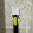 Compact-Wall-Hook-3.jpeg Compact Wall Hook - Philips OneBlade & Towel Holder