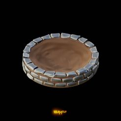 0000.jpg Fichier STL Set de base de cratère・Objet pour imprimante 3D à télécharger