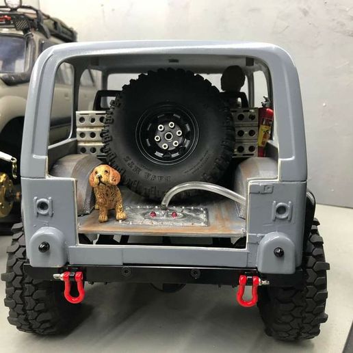 🎨 Interior for Tamiya YJ wrangler body 1/10 for axial or rc4wd