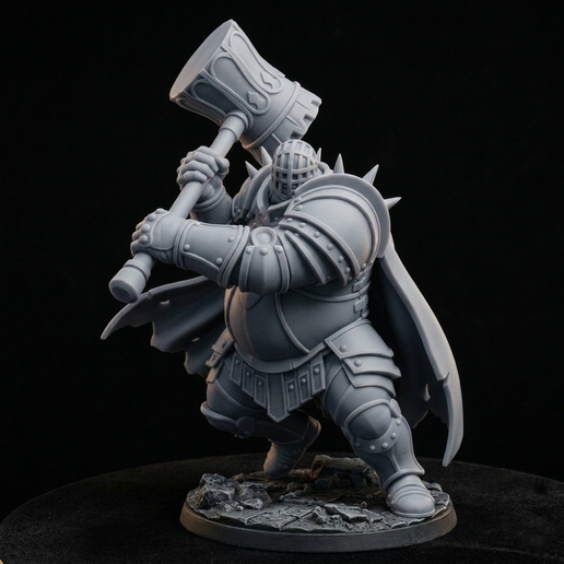 🎲 Giants - Steel Giant - Grimdark Fantasy Miniature STL (32mm Tabletop ...