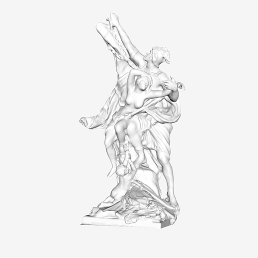 Perseus and Andromeda at The Louvre, Paris 3D model