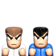 Kunio1.png Kunio kun figures (sprite version)
