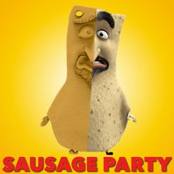 lavash-1.jpg Fichier STL gratuit Kareem Abdul Lavash du film "Sausage Party・Modèle pour impression 3D à télécharger