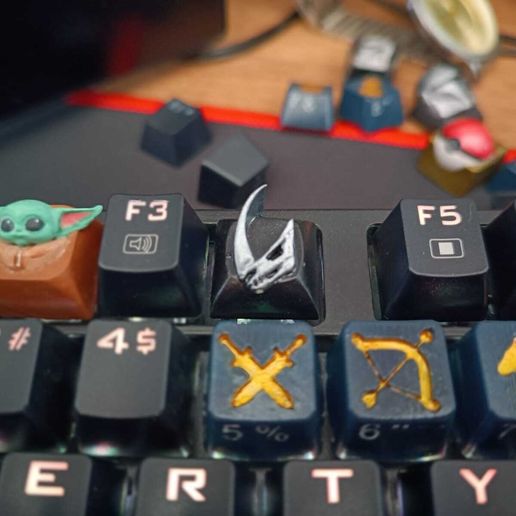 🎲 Keycap Age Of Empires PACK・ STL File for 3D printing・Cults
