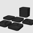 Box-Cup-Tokens-01-noir.jpg Token and resource trays with storage boxes for board games