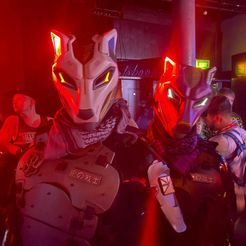 EVO WOLF - COSPLAY SCI-FI MASK - DIGITAL STL FILE FOR 3D-PRINTING