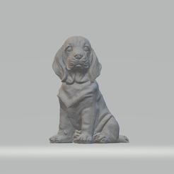 1.png STL file Basset Hound Dog 3D print model・3D print object to download
