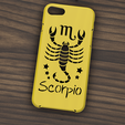 CASE IPHONE 7 Y 8 SCORPIO V1 3.png Case Iphone 7/8 Scorpio sign