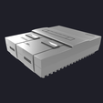 2.png Super Nintendo console 3D MODEL