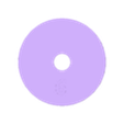 d6.stl PAPER CIRCLE OR SELF-ADHESIVE CIRCLE TRIMMER FROM 3CM TO 10CM FOR 210MM BED MACHINES WITHOUT BACKINGS
