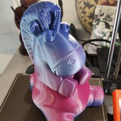 Fluffy The Unicorn (Easy print no support)