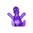 Homer_doll.stl Homer Simpson Fan Art – Funny Cartoon Character 3D Print Model | Figurine STL